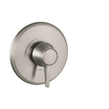 Hansgrohe - Ecostat Classic Pressure Balance Trim, Round in Brushed Nickel - Brushed Nickel