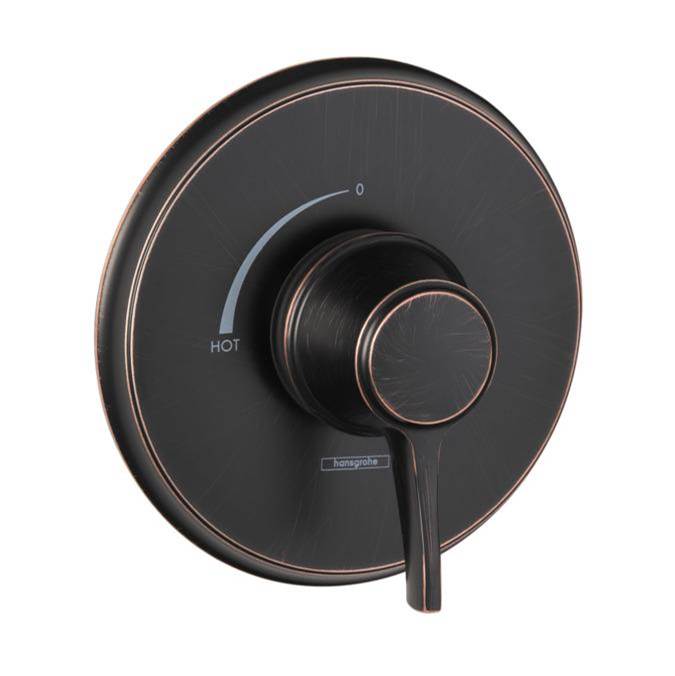Hansgrohe - Ecostat Classic Pressure Balance Trim, Round in Rubbed Bronze - Rubbed Bronze