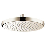 Hansgrohe - Croma Showerhead 220 1-Jet, 2.5 GPM in Brushed Nickel - Brushed Nickel