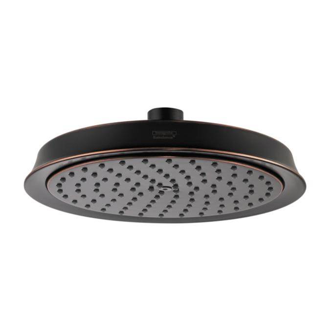 Hansgrohe - Raindance Classic Showerhead 180 1-Jet, 2.5 GPM in Rubbed Bronze - Rubbed Bronze