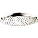 Hansgrohe - Raindance Classic Showerhead 300 1-Jet, 2.5 GPM in Polished Nickel - Polished Nickel