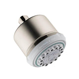 Hansgrohe - Clubmaster Showerhead 3-Jet, 2.5 GPM in Brushed Nickel - Brushed Nickel