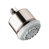 Hansgrohe - Clubmaster Showerhead 3-Jet, 2.5 GPM in Polished Nickel - Polished Nickel