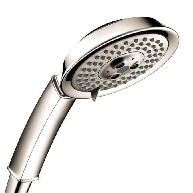 Hansgrohe - Raindance Classic Handshower 100 3-Jet, 2.5 GPM in Polished Nickel - Polished Nickel