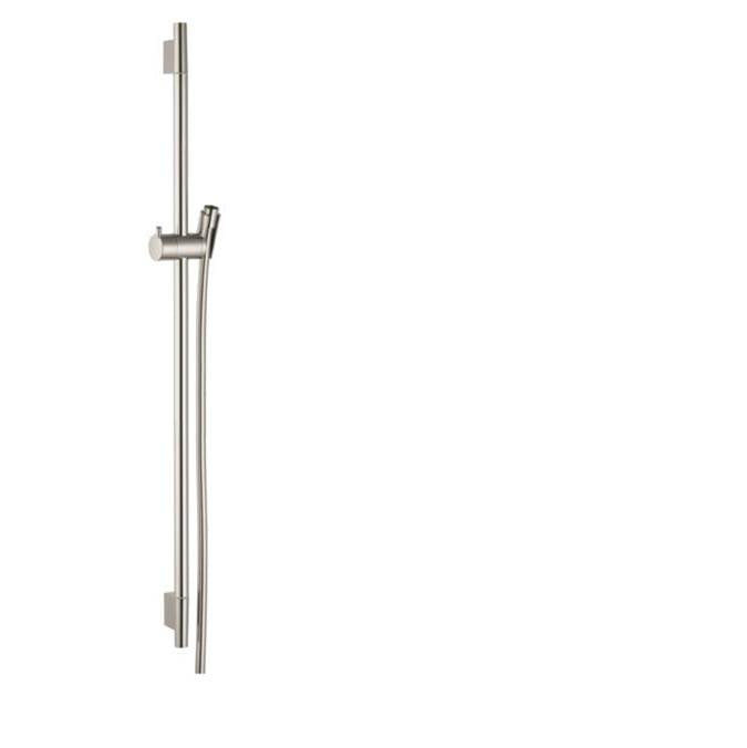 Hansgrohe - Unica Wallbar S, 36'' in Brushed Nickel - Brushed Nickel