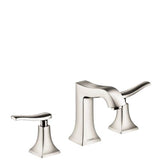 Hansgrohe - Metris C Widespread Faucet 100 with Pop-Up Drain, 1.2 GPM in Polished Nickel - Polished Nickel