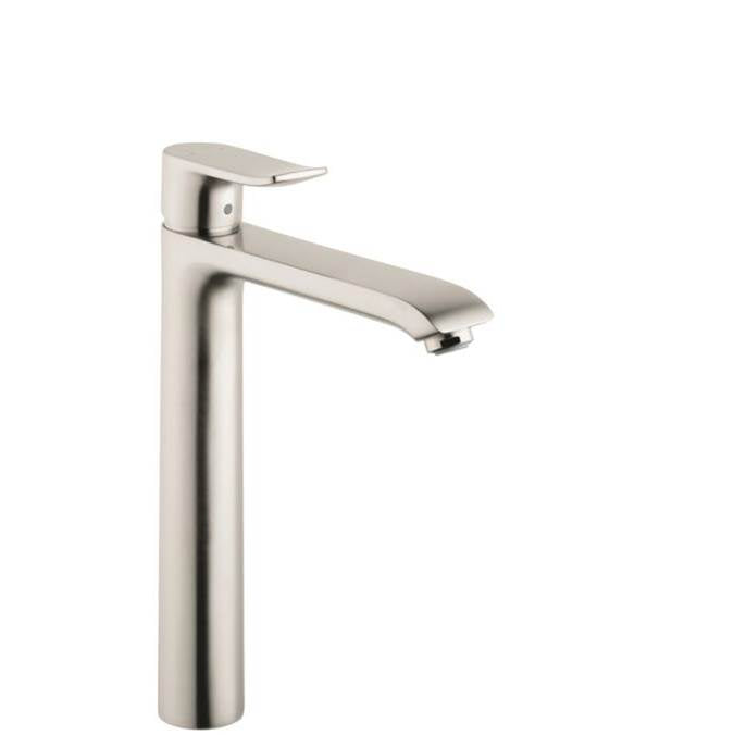 Hansgrohe - Metris Single-Hole Faucet 260 with Pop-Up Drain, 1.2 GPM in Brushed Nickel - Brushed Nickel