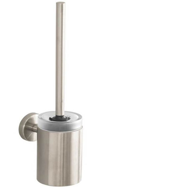 Hansgrohe - Logis Toilet Brush with Holder in Brushed Nickel - Brushed Nickel