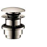 Hansgrohe - Push-Open Sink Drain in Polished Nickel - Polished Nickel