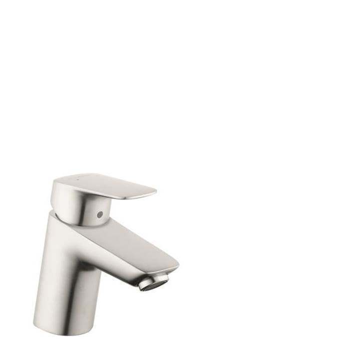 Hansgrohe - Logis Single-Hole Faucet 70 with Pop-Up Drain, 1.2 GPM in Brushed Nickel - Brushed Nickel