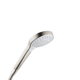 Hansgrohe - Croma Select S Handshower 110 3-Jet, 1.75 GPM in Brushed Nickel - Brushed Nickel
