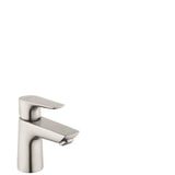 Hansgrohe - Talis E Single-Hole Faucet 80 with Pop-Up Drain, 1.2 GPM in Brushed Nickel - Brushed Nickel
