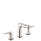 Hansgrohe - Talis E Widespread Faucet 150 with Pop-Up Drain, 1.2 GPM in Brushed Nickel - Brushed Nickel