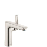 Hansgrohe - Talis E Single-Hole Faucet 150 with Pop-Up Drain, 1.2 GPM in Brushed Nickel - Brushed Nickel