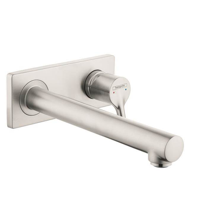 Hansgrohe - Talis S Wall-Mounted Single-Handle Faucet Trim, 1.2 GPM in Brushed Nickel - Brushed Nickel