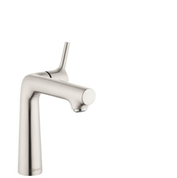 Hansgrohe - Talis S Single-Hole Faucet 140 with Pop-Up Drain, 1.2 GPM in Brushed Nickel - Brushed Nickel