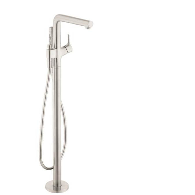 Hansgrohe - Talis S Freestanding Tub Filler Trim with 1.75 GPM Handshower in Brushed Nickel - Brushed Nickel