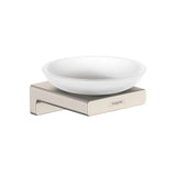 Hansgrohe - AddStoris Soap Dish  in Brushed Nickel - Brushed Nickel
