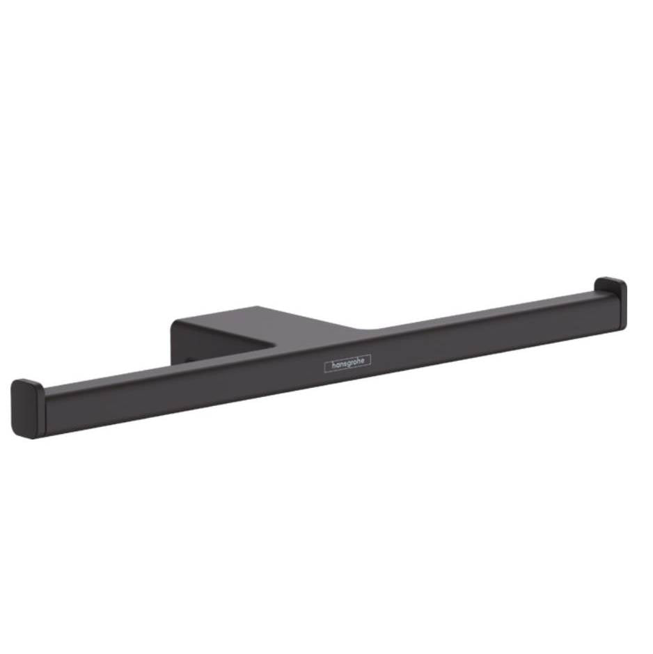 Hansgrohe - AddStoris Toilet Paper Holder in Matte Black - Matte Black