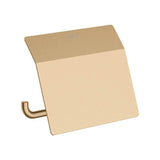 Hansgrohe - AddStoris Toilet Paper Holder with Cover in Brushed Bronze - Brushed Bronze