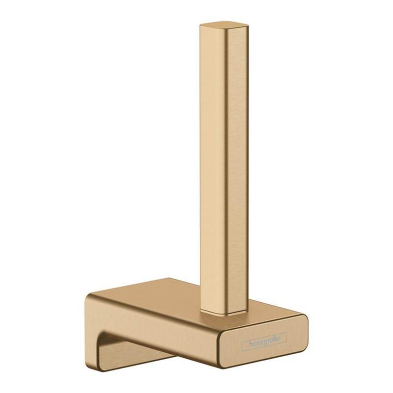 Hansgrohe - AddStoris Spare Toilet Paper Holder in Brushed Bronze - Brushed Bronze