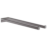 Hansgrohe - AddStoris Dual  Towel Bar in Brushed Black Chrome - Brushed Black Chrome