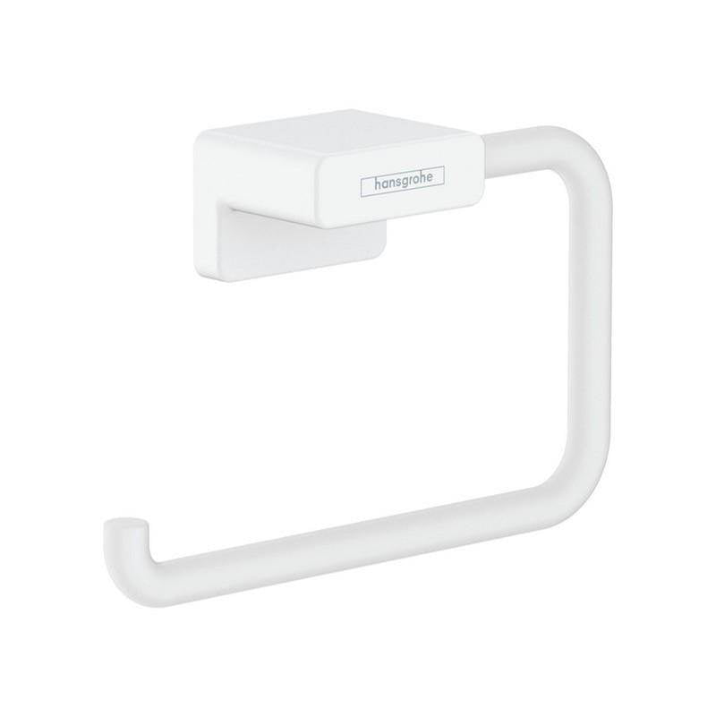 Hansgrohe - AddStoris Toilet Paper Holder without Cover in Matte White - Matte White