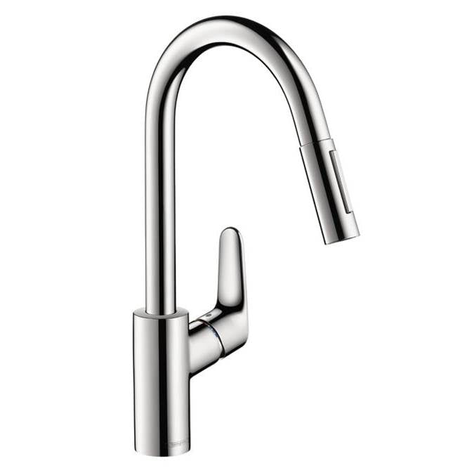 Hansgrohe - Focus Prep Kitchen Faucet, 2-Spray Pull-Down, 1.75 GPM in Chrome - Chrome