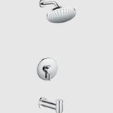 Hansgrohe - Vernis Blend Pressure Balance Tub/Shower Set, 1.75 GPM in Brushed Nickel - Brushed Nickel