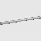 Hansgrohe - RainDrain Match Trim for 39 3/8'' Rough with Height Adjustable Frame in Brushed Stainless Steel - Brushed Stainless Steel