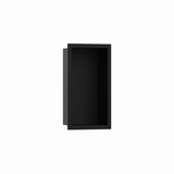 Hansgrohe - XtraStoris Original Wall Niche with Integrated Frame 12''x 6''x 4''  in Matte Black - Matte Black