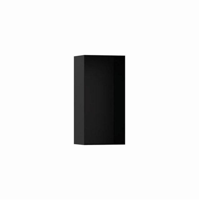 Hansgrohe - XtraStoris Minimalistic Wall Niche Frameless 12''x 6''x 4''  in Matte Black - Matte Black