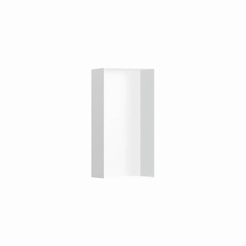 Hansgrohe - XtraStoris Minimalistic Wall Niche Frameless 12''x 6''x 4''  in Matte White - Matte White
