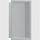 Hansgrohe - XtraStoris Original Wall Niche with Frame 12'' x 6''x 5.5'' in Concrete Grey - Concrete Grey