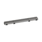 Hansgrohe - RainDrain Match Trim Boardwalk for 23 5/8'' Rough with Height Adjustable Frame in Brushed Stainless Steel - Brushed Stainless Steel
