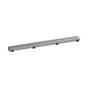 Hansgrohe - RainDrain Match Trim Classic for 31 1/2'' Rough with Height Adjustable Frame in Brushed Stainless Steel - Brushed Stainless Steel