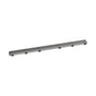Hansgrohe - RainDrain Match Trim Boardwalk for 39 3/8'' Rough with Height Adjustable Frame in Brushed Stainless Steel - Brushed Stainless Steel