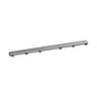 Hansgrohe - RainDrain Match Trim Classic for 39 3/8'' Rough with Height Adjustable Frame in Brushed Stainless Steel - Brushed Stainless Steel