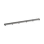 Hansgrohe - RainDrain Match Trim Boadwalk for 47 1/4'' Rough with Height Adjustable Frame in Brushed Stainless Steel - Brushed Stainless Steel