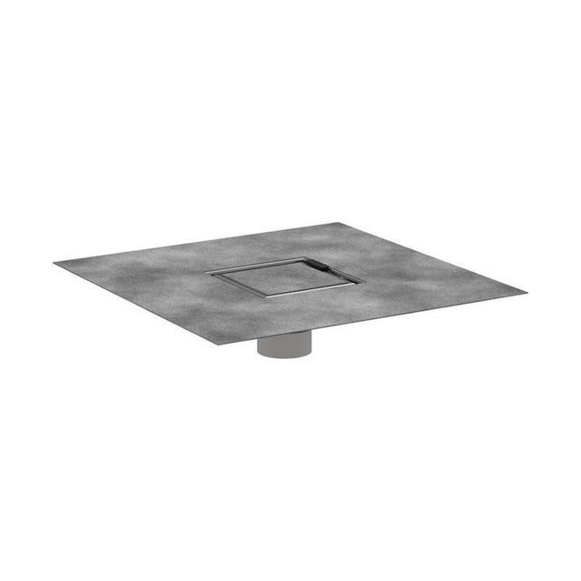 Hansgrohe - RainDrain Brilliance Point Drain Set 4''x 4'' Trim with Rough in n/a