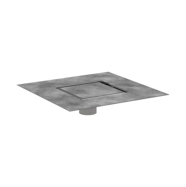 Hansgrohe - RainDrain Brilliance Point Drain Set 6''x 6'' Trim with Rough in n/a