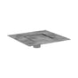 Hansgrohe - RainDrain Brilliance Point Drain Set 6''x 6'' Trim with Rough in n/a