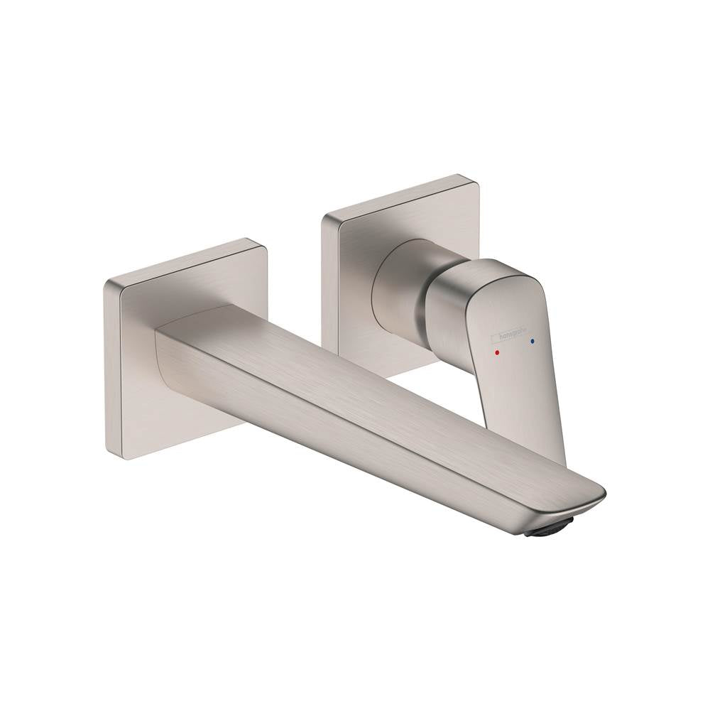 Hansgrohe - Logis Wall-Mounted Single-Handle Faucet Trim, 1.2 GPM in Brushed Nickel - Brushed Nickel
