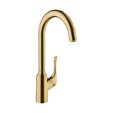 Hansgrohe - Allegro N Bar Faucet, 1.75 GPM in Brushed Gold Optic - Brushed Gold Optic