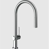 Hansgrohe - Talis N HighArc Kitchen Faucet, O-Style 2-Spray Pull-Down, 1.5 GPM in Chrome - Chrome
