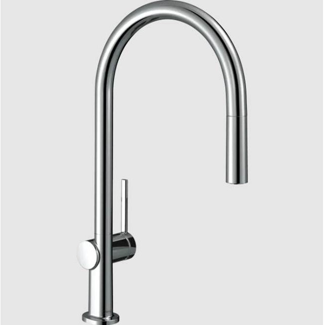Hansgrohe - Talis N HighArc Kitchen Faucet, O-Style 2-Spray Pull-Down, 1.5 GPM in Chrome - Chrome