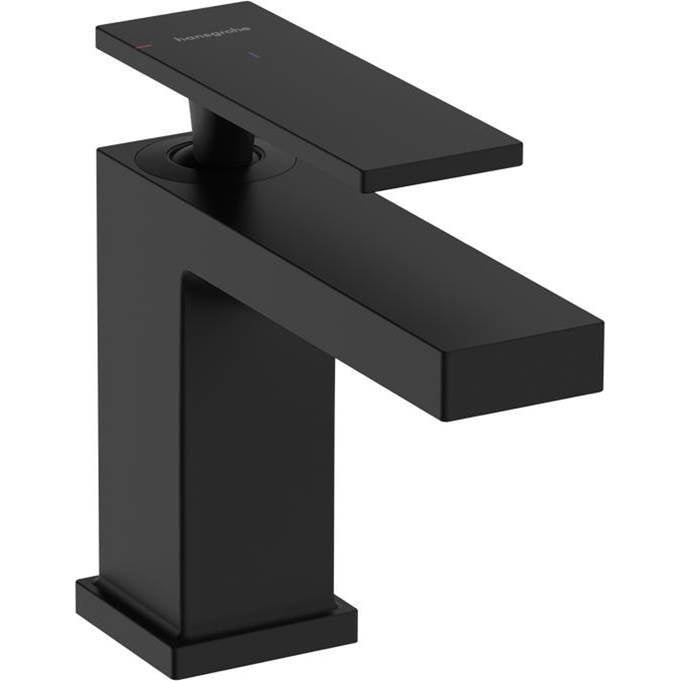 Hansgrohe - Tecturis E Single-Hole Faucet 80 with Pop-Up Drain, 1.2 GPM in Matte Black - Matte Black