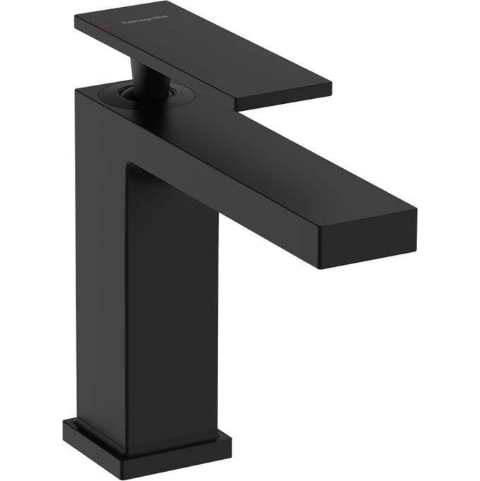 Hansgrohe - Tecturis E Single-Hole Faucet 110 with Pop-Up Drain, 1.2 GPM in Matte Black - Matte Black