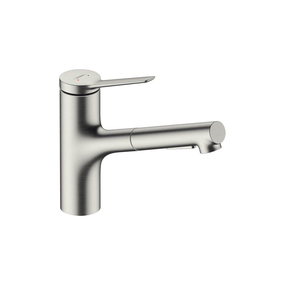 Hansgrohe - Zesis  Kitchen Faucet 2-Spray, Pull-Out, 1.75 GPM in Steel Optic - Steel Optic