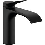 Hansgrohe - Vivenis Single-hole Faucet 110 with Pop-Up Drain, 1.2 GPM in Matte Black - Matte Black